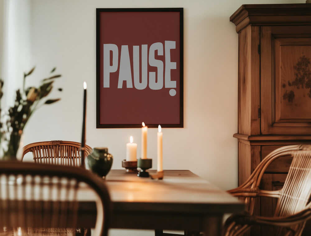 Pause Poster