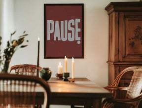 Pause Poster