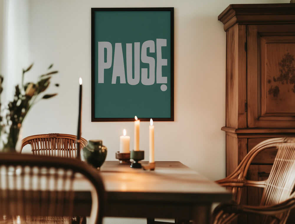 Pause Poster