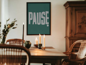 Pause Poster