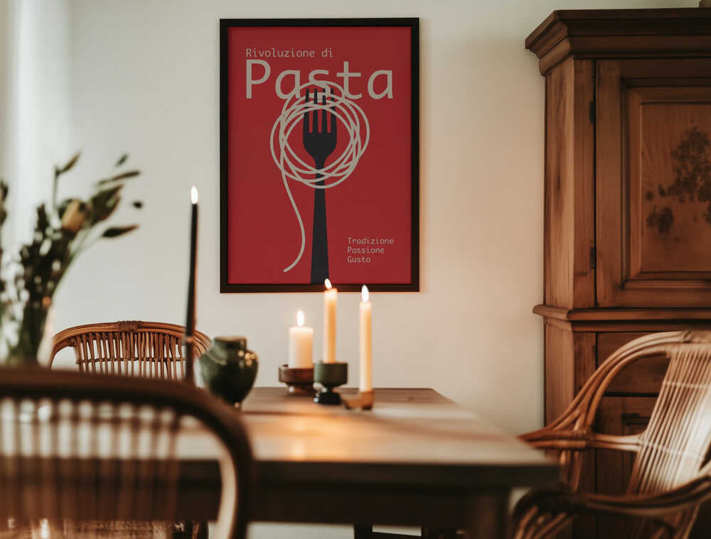 Rivoluzione Di Pasta Poster