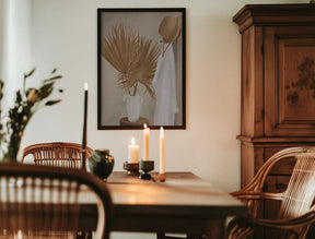 Palm Leaf Decoration Poster