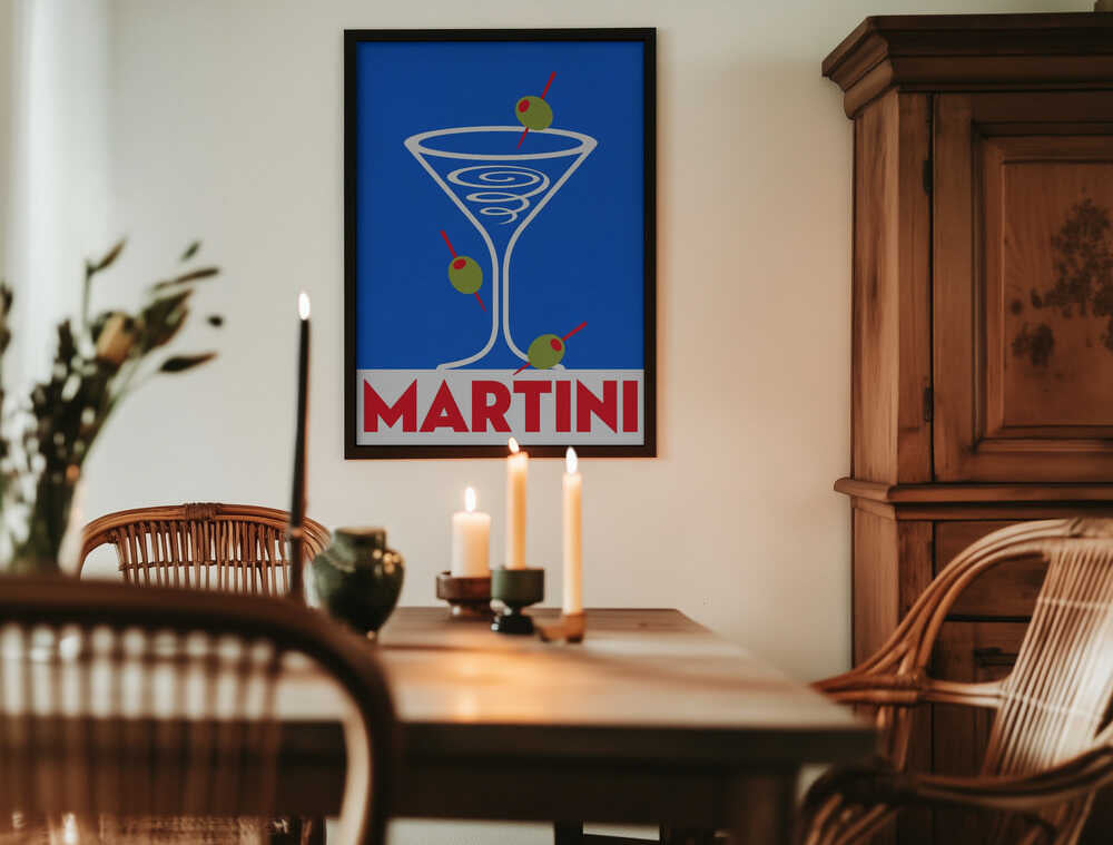 Martini Poster