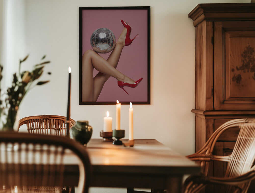 Disco Legs No 1 Poster