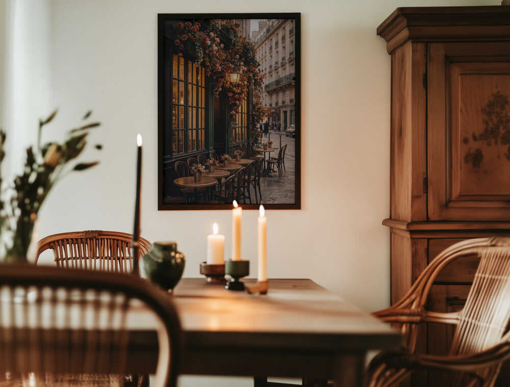Romantic Café Poster