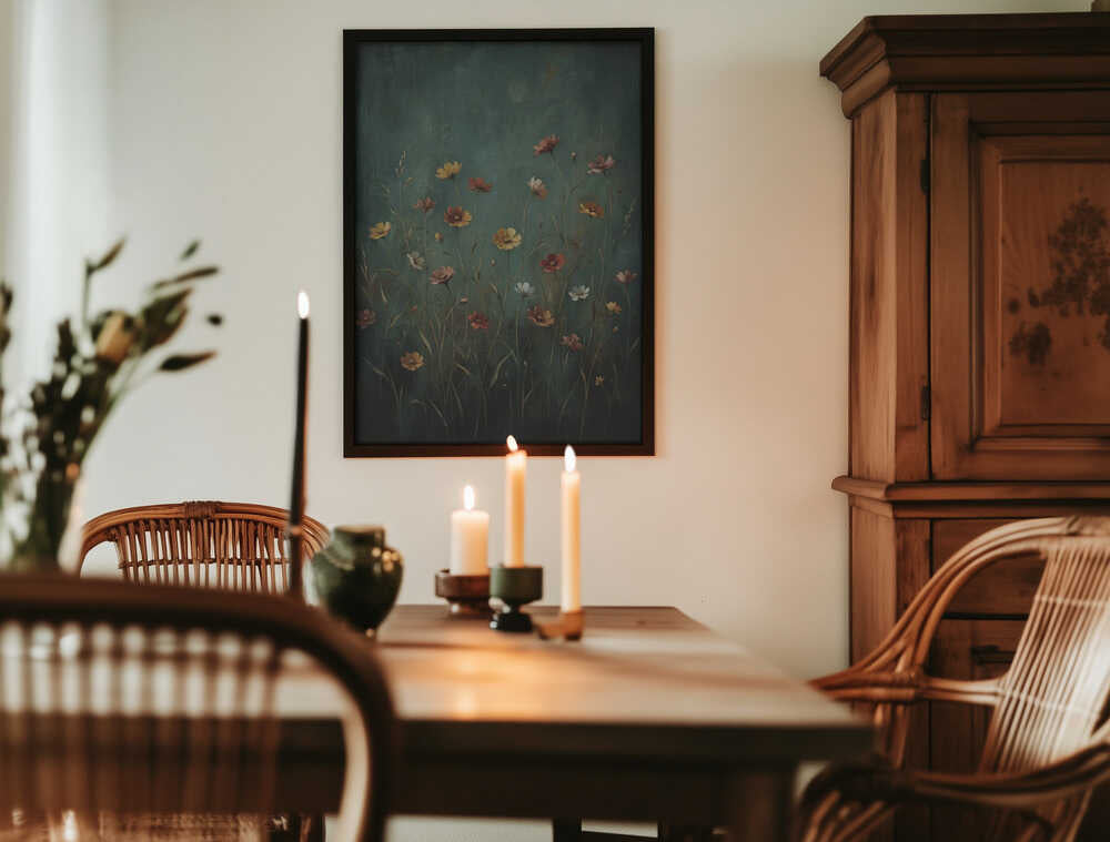 Wildflower Meadow Poster