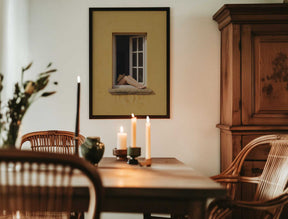 Reading By the Window Poster