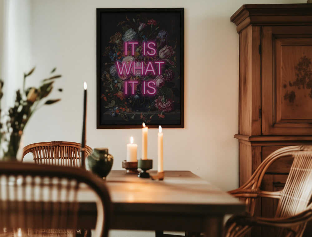 It Is What It Is Poster