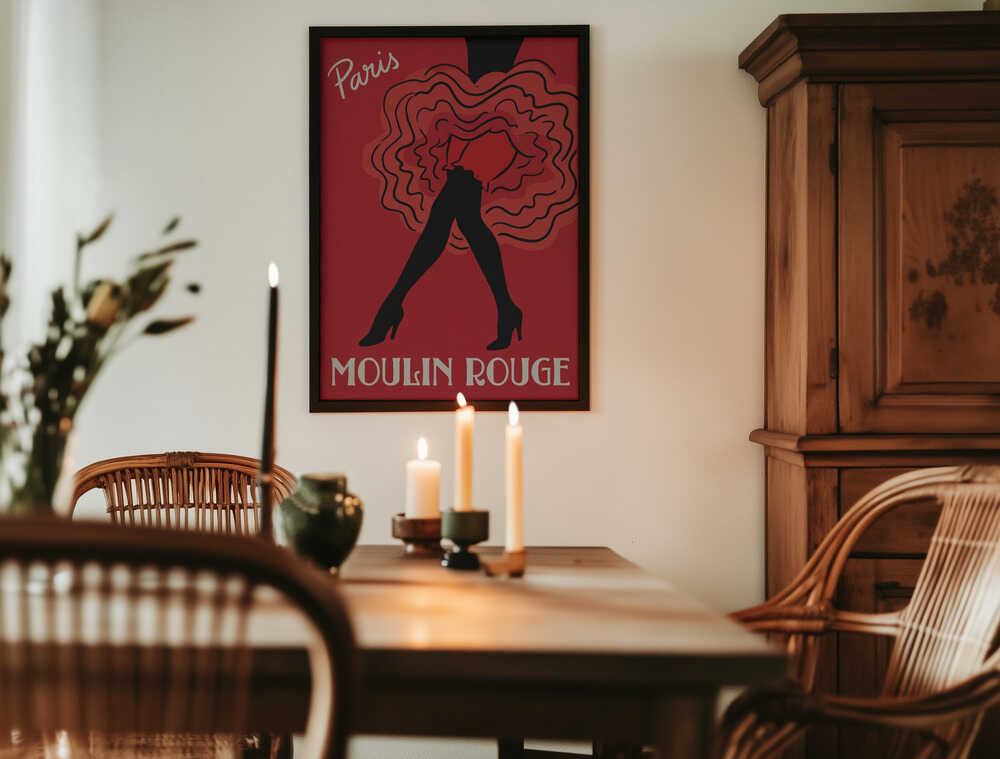 Paris - Moulin Rouge Poster