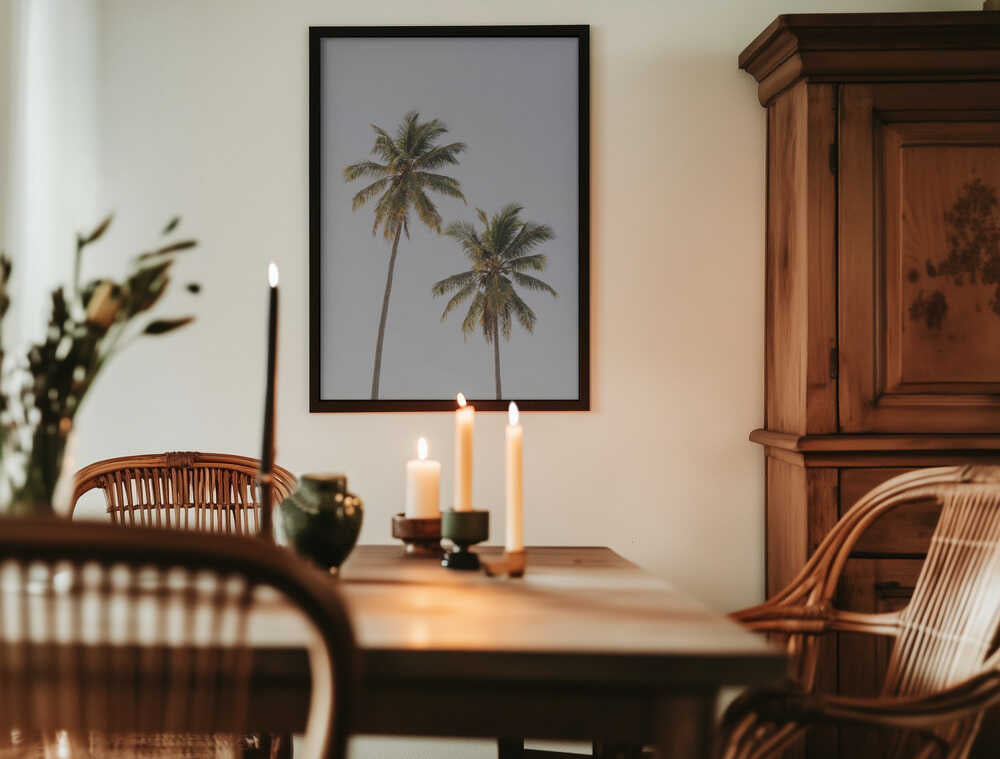 Palm Trees Poster