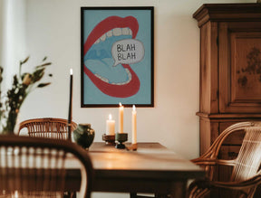 Blah Blah Poster