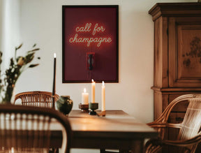 Call for Champagne Poster