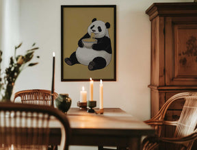 Noodle Panda Poster