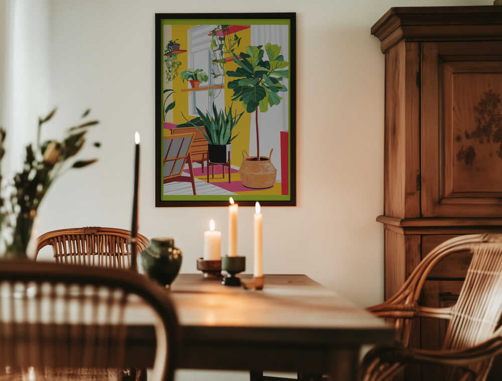 Lounge Plants.png Poster