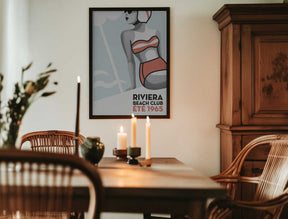 Riviera Beach Club Summer Poster