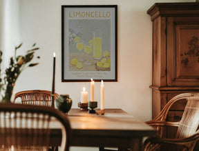 Limoncello Lemon Refreshment Poster