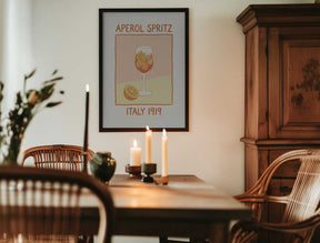 Italian Aperol Spritz Poster