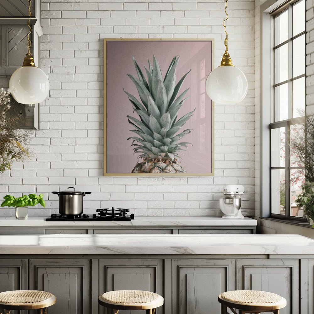 Pineapple Pink 02 Poster - Corkframes.com