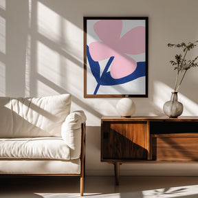 Pink Flower Poster - Corkframes.com