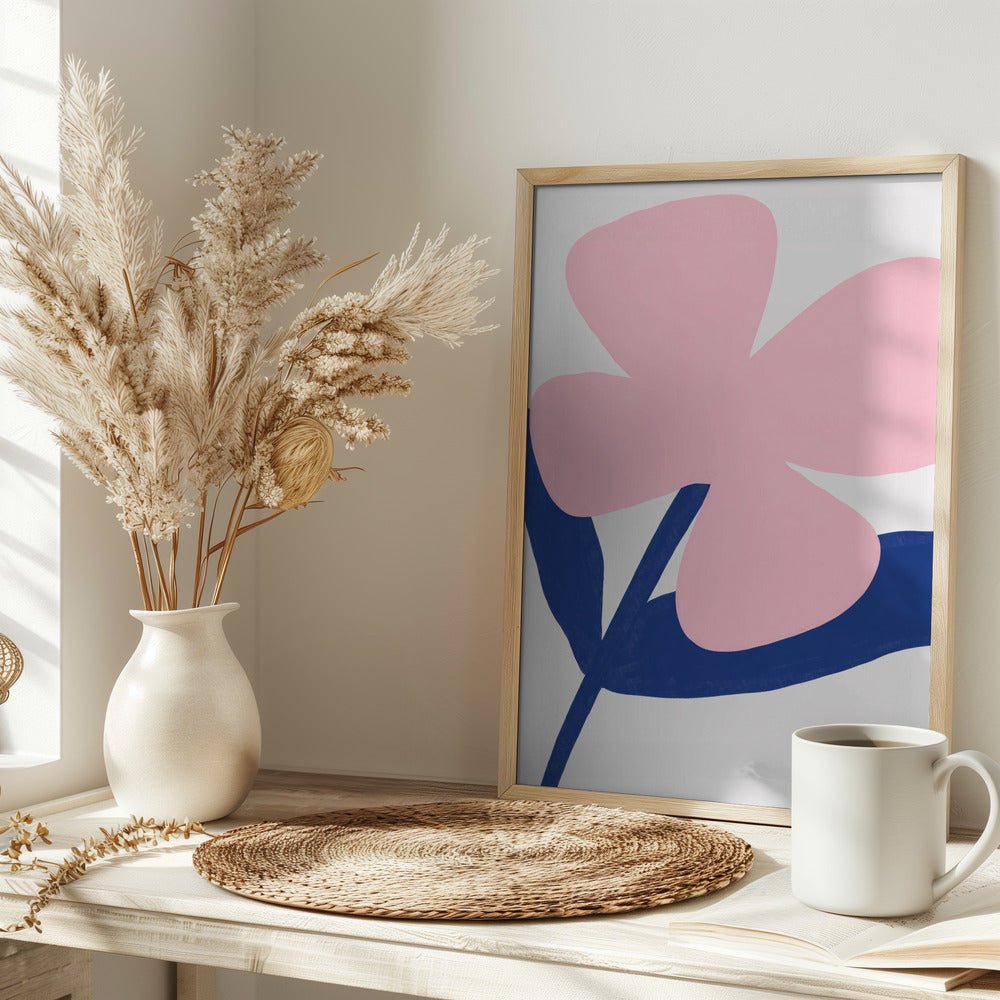 Pink Flower Poster - Corkframes.com