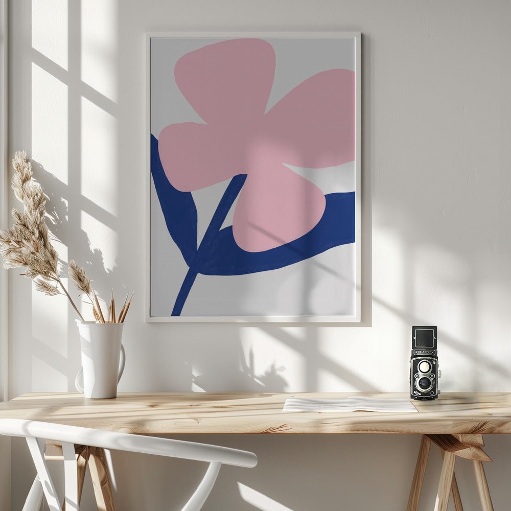 Pink Flower Poster - Corkframes.com