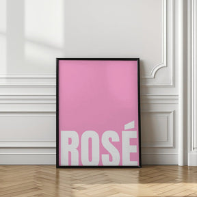 Pink Rosé Poster - Corkframes.com