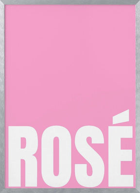 Pink Rosé Poster - Corkframes.com