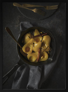 Poached Pears Poster - Corkframes.com