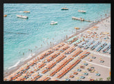 Positano Beach Vertical Poster - Corkframes.com