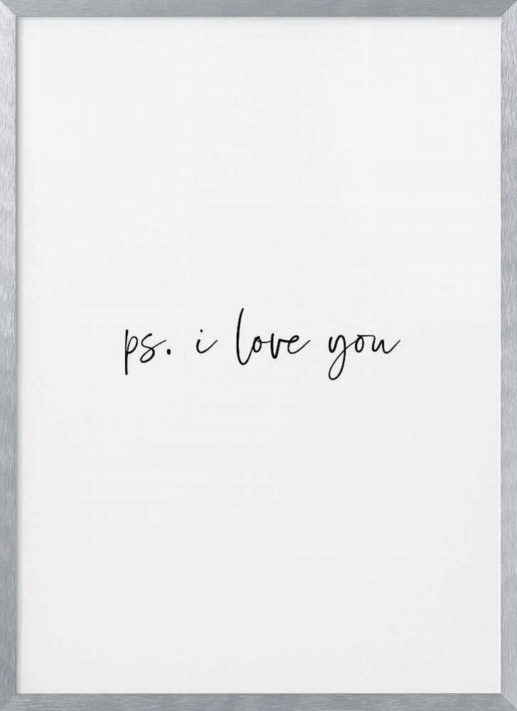 Ps. I Love You Poster