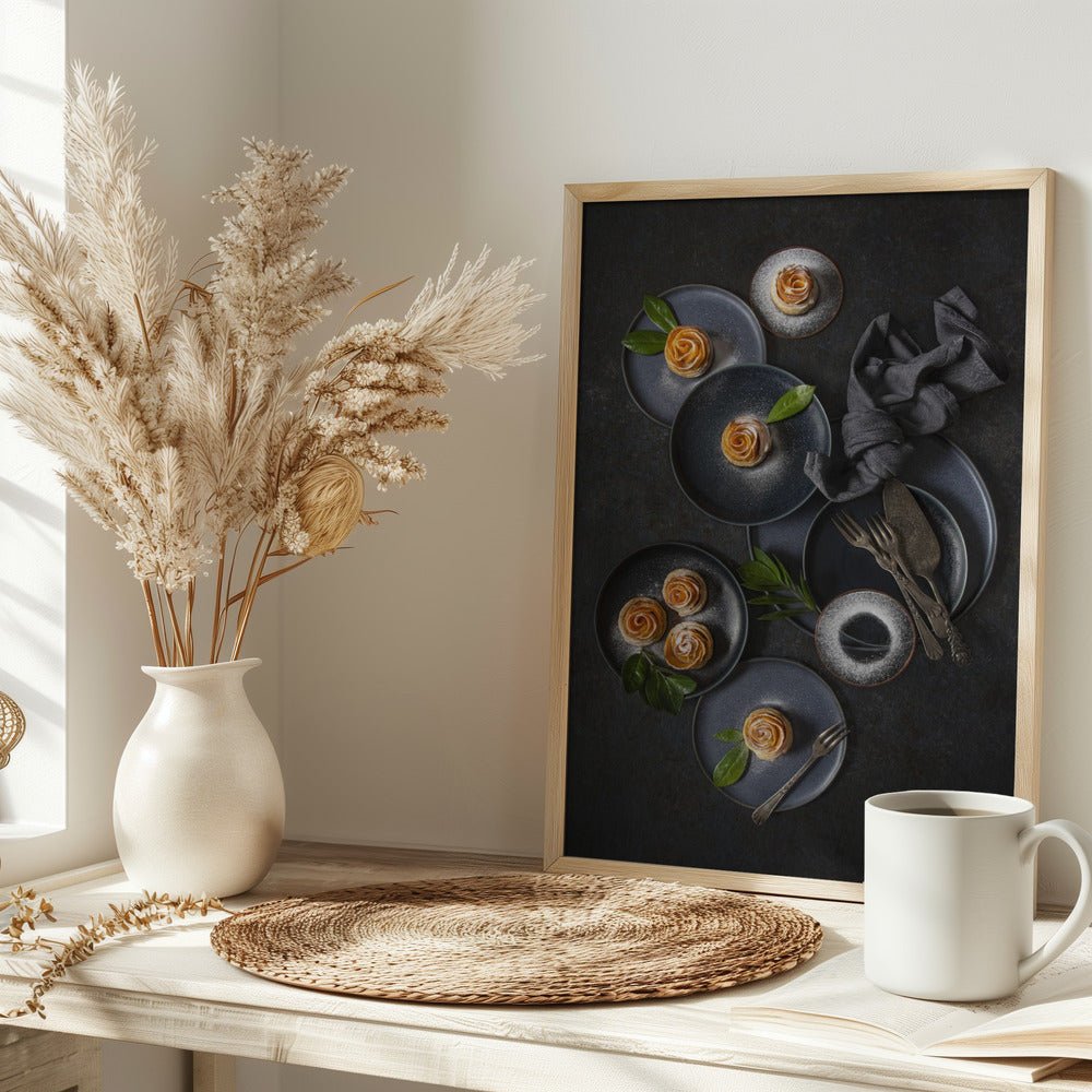 Pumpkin Roses Poster - Corkframes.com