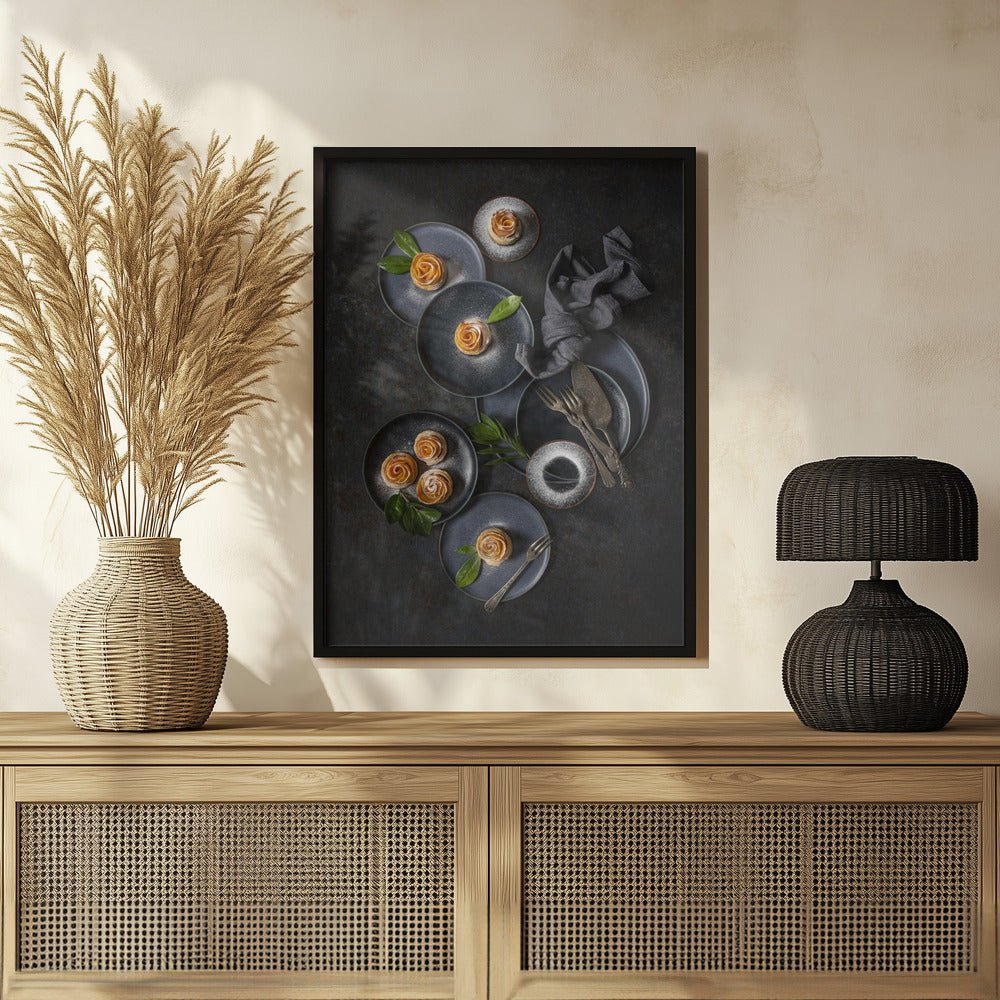 Pumpkin Roses Poster - Corkframes.com