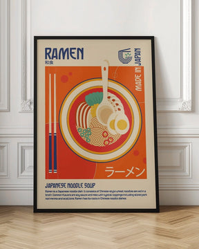 Ramen Japanese Food Print Poster - Corkframes.com