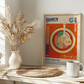 Ramen Japanese Food Print Poster - Corkframes.com