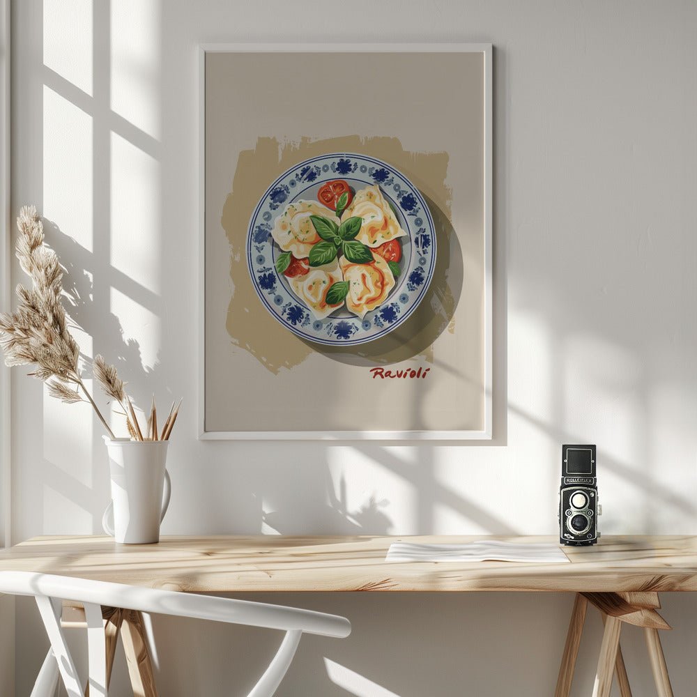 Ravioli Plate Poster - Corkframes.com