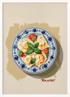 Ravioli Plate Poster - Corkframes.com