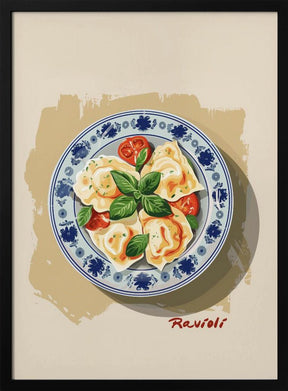 Ravioli Plate Poster - Corkframes.com