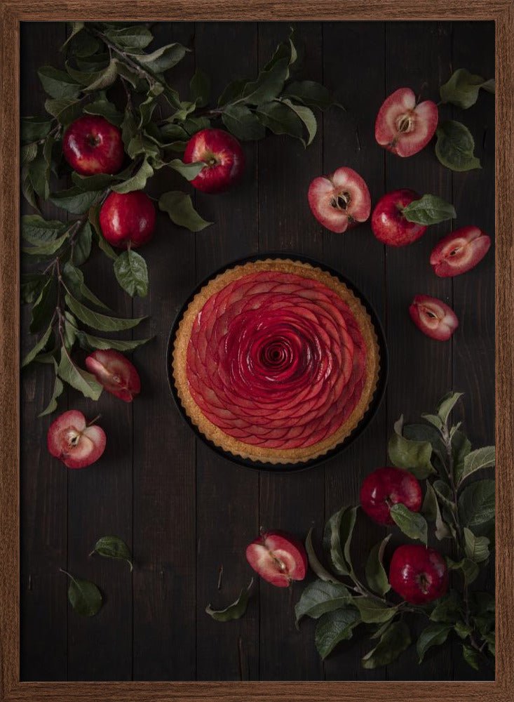 Redlove Apples Frangipane Tart Poster - Corkframes.com