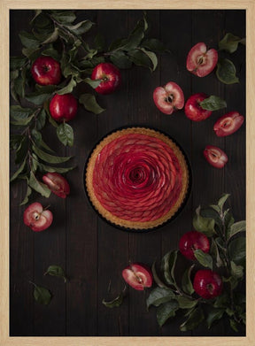 Redlove Apples Frangipane Tart Poster - Corkframes.com