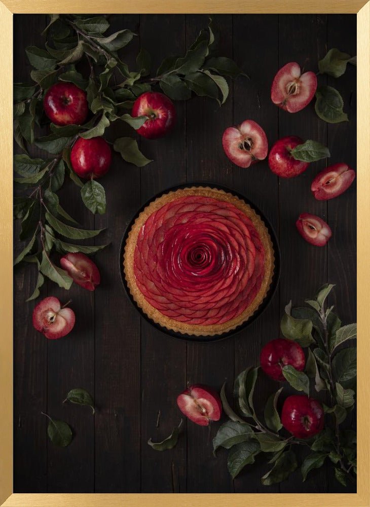 Redlove Apples Frangipane Tart Poster - Corkframes.com