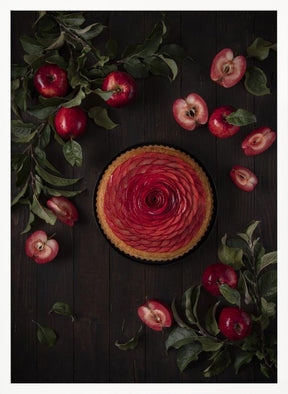 Redlove Apples Frangipane Tart Poster - Corkframes.com