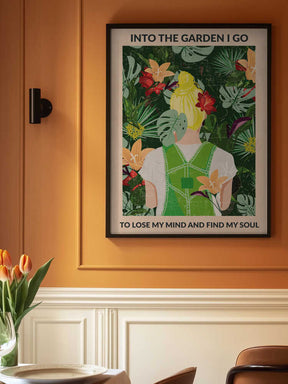 Into the Garden (blonde) Poster