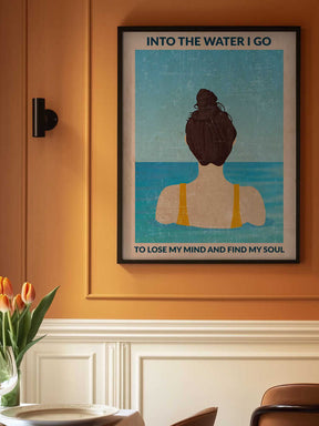Into the Water (brunette) Poster