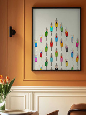 Leading the Pack Poster