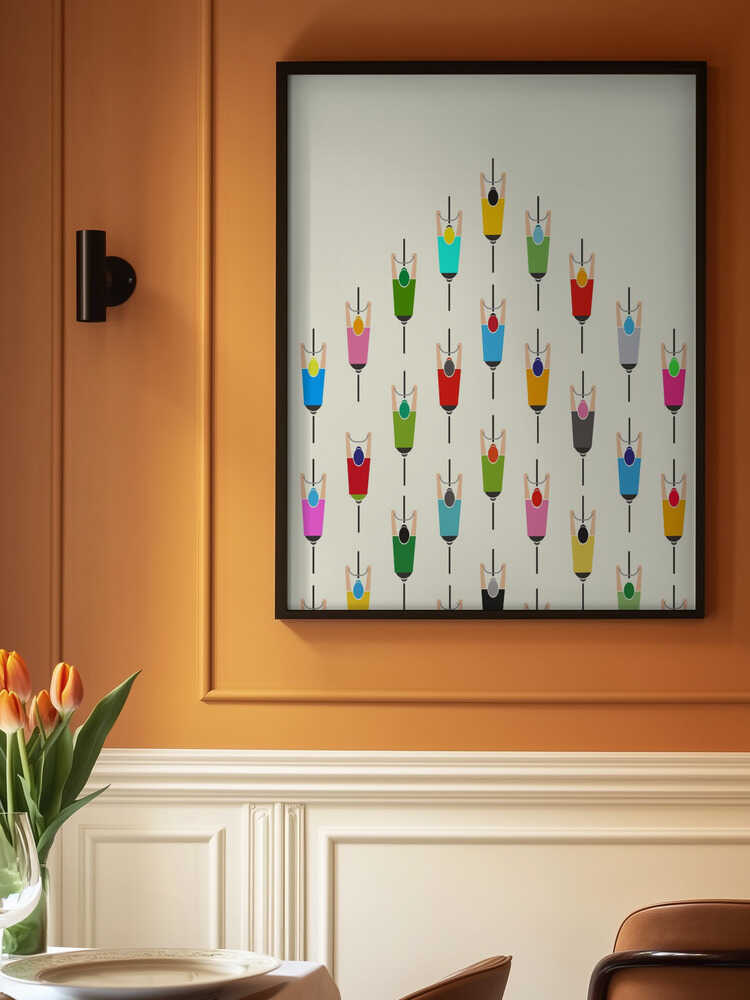 Leading the Pack Poster
