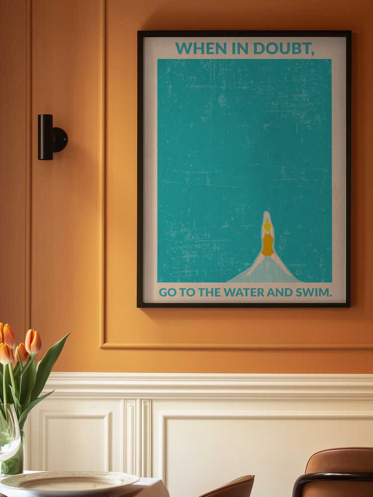 Open Water (blonde) Poster