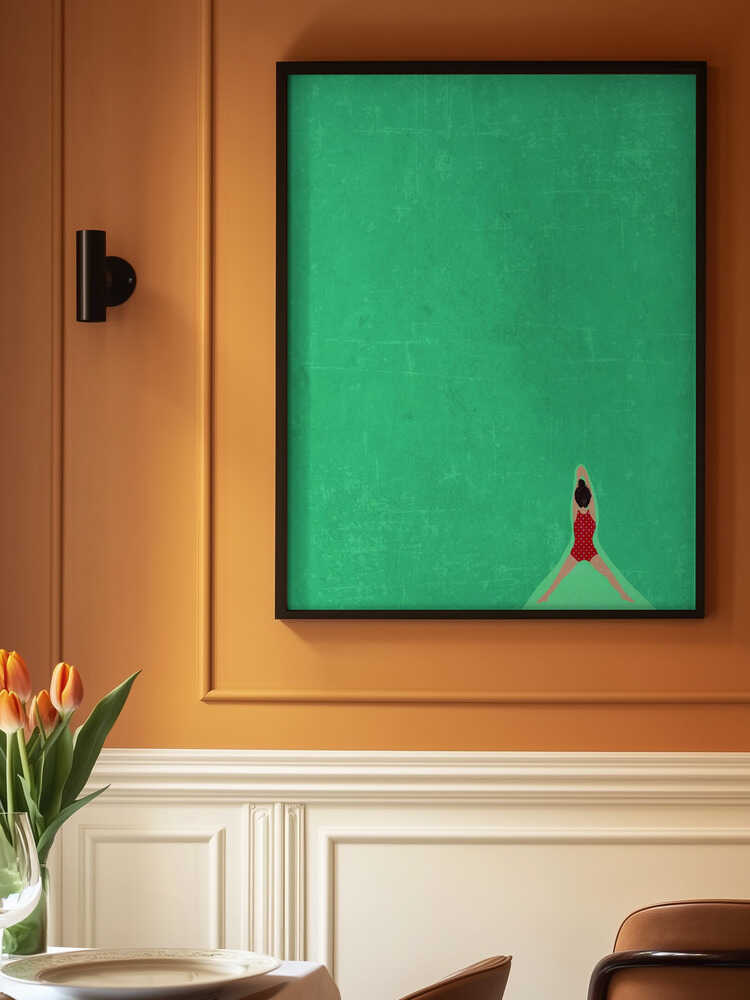 Open Water (brunette) Poster