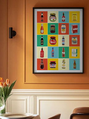 Taxonomy of Condiments Poster