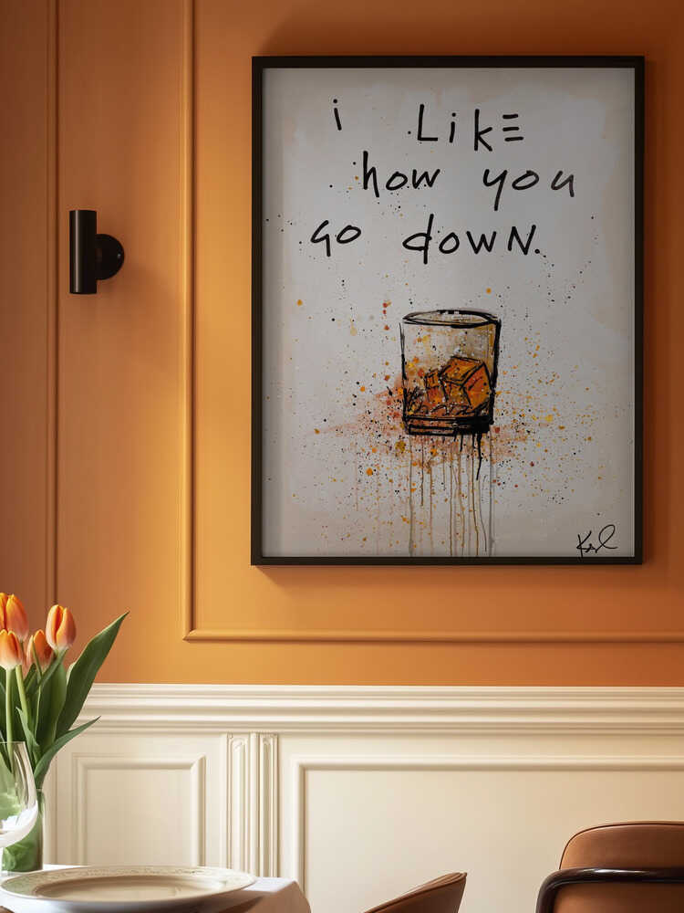 I like how you go down Poster