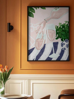 Sparkling rosé Poster